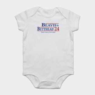 Beavis And Butthead 2024 Election - Make Country Great Again Baby Bodysuit